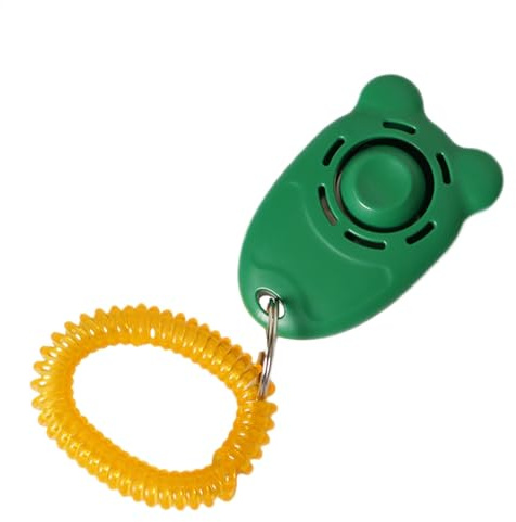 Trainingsklicker für Haustiere mit Handgelenk, Clicker für Hunde, Hundetrainer, Clicker mit Christus am Handgelenk - Licht, Haustier, Verhalten für Hunde