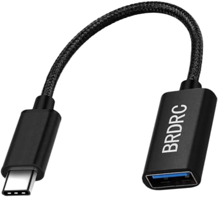 NUOBESTY 1pièce Câble Adaptateur OTG Type C pour Télécommande De Drone Connecteur USB pour Tablette Et Smartphone Multi-Fonctionnel Installation Rapide