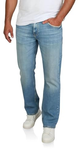 riverso Jeans herr stretch normal passform RIVEddy jeansbyxor denim blå svart 29 30 31 32 33 34 36 38 40, Tarmo Unskadad Wash (56057), 31W / 34L
