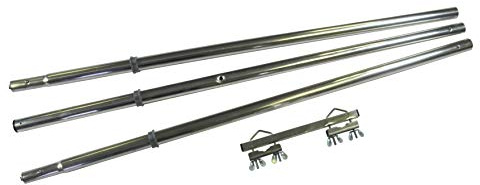 Vision Plus 2.7 m Jockey Wheel Caravan TV Television Antenna Mast and Bracket