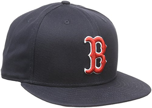 New Era Damer/Herrar - basebollkeps base keps flat brim hatt Snapback, med skärm Vinter Höst Sommar Vår Sommar-Vinter - M/L (57-59 cm) blå