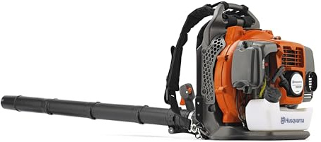 Husqvarna 360BT Gas Leaf Blower, 65.6-cc 3.81-HP 2-Cycle Backpack Leaf Blower with 890-CFM, 232-MPH, 30-N Powerful Clearing Performance and Load-Reducing Harness, Gifts for Men