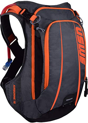 USWE Airborne 15 Trinkrucksack mit Blase, grau, 15 l