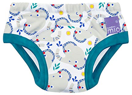 Bambino Mio, wiederverwendbare Töpfchen-Trainingshose für Jungen und Mädchen, Elefantastisch, 3+ Jahre