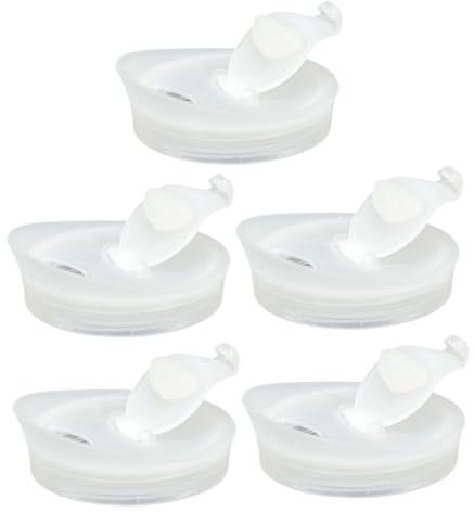 OUNONA 5pièces Couvercle De Pichet à Eau Plastique Lot De Couvercles De Rechange Pratiques Et Résistants à Usage Pour Pichets