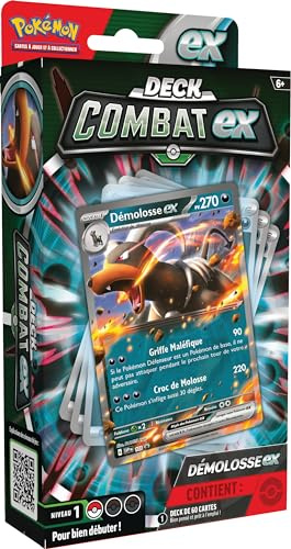 Pokémon JCC Deck Combat Demolosse-ex (Deck de 60 Cartas Listo para Usar)