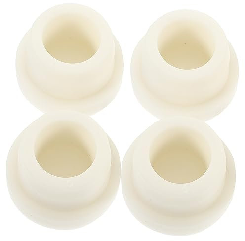 Mipcase 4pcs Swimming Pool Ladder Slip Mat Rubber Plug for Pool Ladder Safety Bumper Caps Steps
