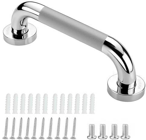 Bad Haltegriff, rutschfestes Bad Haltegriff, 304 Edelstahl Bad Haltegriff Sicherheit Griff Indoor/Outdoor Haltegriff für Küche Schlafzimmer Bad, Dusche und Treppe (25CM-1PC)