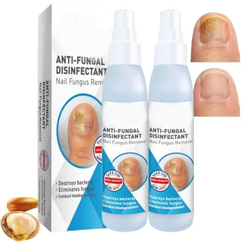 Fungus Spray 100ml, Fungal Nail Treatment, Advanced Foot and Nail Spray, Nail Fungus Treatment for Toenail and Nail Strengthener, Toenail Fungus Treatment, Restoring Healthy Nails (2PCS)