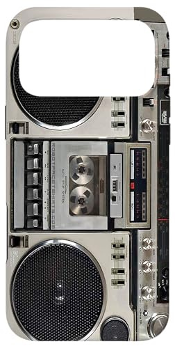 Vintage années 80 Boombox Ghettoblaster Coque pour iPhone 17 Pro Max