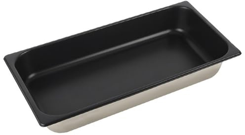 Plat INOX Four, Plateau de Service Rectangulaire, Idéales pour Noël, Thanksgiving et Une Utilisation Quotidienne, Très Résistantes(53x32x6cm/20x12x2in)