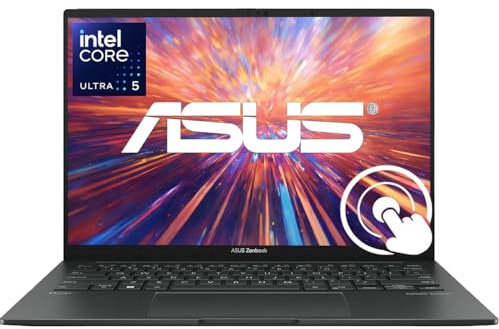 ASUS ZenBook 14 OLED Touchscreen Business Laptop | Intel 14-Core Ultra 5-125H (Beats i7-1360P) | Display WUXGA | 8GB DDR5 RAM | SSD PCIe 1TB | Tastiera retroilluminata | Windows 11