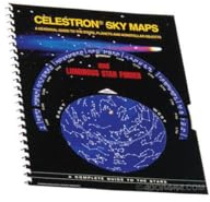 Celestron 93722 Sky Maps stjärnkartor och planiglober, norra hemisfären