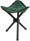 Alomejor Dreibeinhocker Klappstuhl zusammenklappbar Campinghocker für Camping Angeln Reise oder Strand Einfach zu Lagernfür (小号-Green)