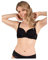 Naturana verzierter Bügel-BH mit Schale 7457 90 Schwarz B