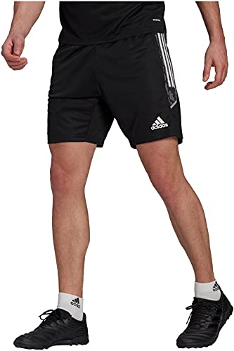 adidas Herren Condivo 21 Primeblue Fu ball Shorts , Schwarz Weiß, S EU