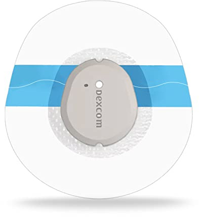 funpatch 25 cerotti Dexcom G7, impermeabili, con sensori di fissaggio, trasparenti, autoadesivi, delicati sulla pelle, per il nuoto