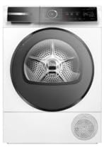BOSCH WQB235B40 Wäschetrockner Serie 8, Wärmepumpentrockner mit 8kg Fassungsvermögen, AutoDry, SmartDry, Home Connect, AntiVibration Design, Sensitive Drying System, Weiß, 60cm