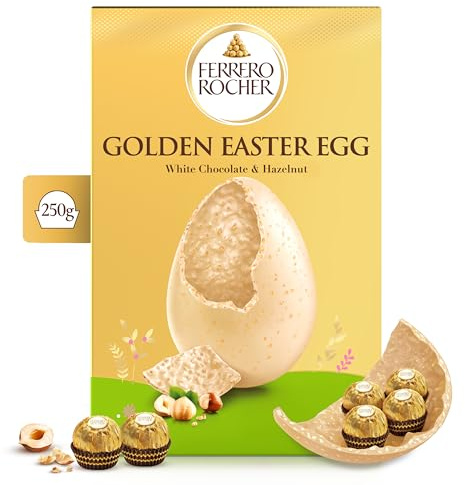 Ferrero Rocher Large White Chocolate Easter Egg 250g