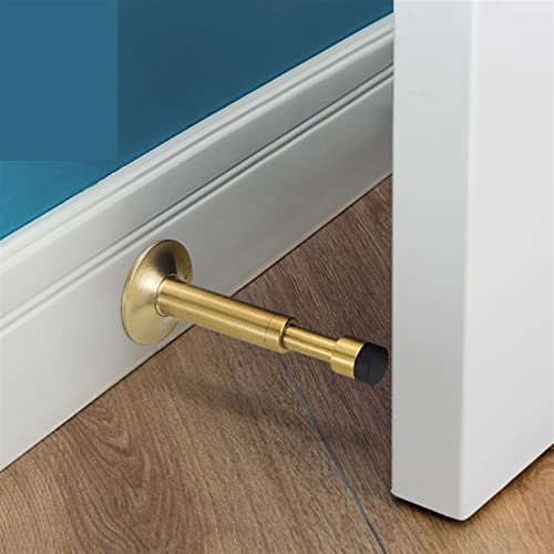 Reines Kupfer, hydraulischer Puffer, stumm, Türstopper, Bodentürstopper, Wandmontage, nicht magnetisch, Tür-Touch-Hardware, 1 Stück