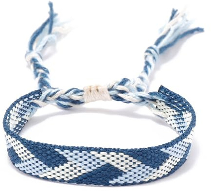 Whakano 2 stycken breda vänskapsarmband, handgjorda flätade vänskapsband, justerbart handledsarmband för flickor kvinnor män pojkar, present till bästa vänskapsfödelsedag, [14 cm – 30 cm], Nylon