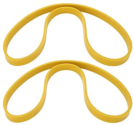 OVAQUIXI Pneus de Scie à Ruban 2 Pièces Antidérapants et Anti-Bruit - Adaptés pour Scie à Ruban 10 Pouces pour Travail du Bois