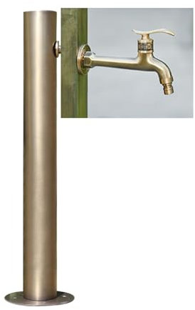 Tipo columna de grifo de jardín,fuente jardin con grifo,jardín de columna de agua,Columna agua jardín acero inoxidable,columna de agua para jardin con grifo,grifo jardin antihielo(F)