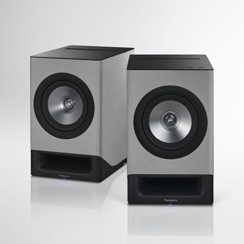 Technics SC-CX700 Altavoz inalámbrico HiFi, Bluetooth, AirPlay 2: Gris seda