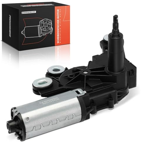 Frankberg Moteur d'Essuie-Glace Moteur d'Essuie-Glace de Pare-brise 4-Pôles Compatible avec Polo 9A 9N 1.2L-1.9L Polo Berline 9A2 9A4 9A6 9N2 1.4L-1.9L Remplacer# 6Q6955711