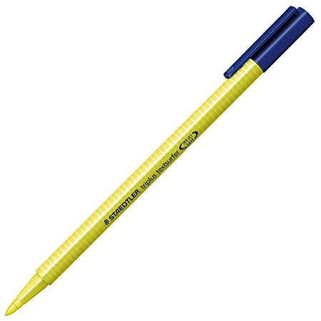 STAEDTLER Highlighter Triplus Textsurfer, fluorescerande gul (362-1)