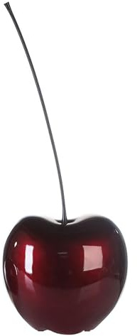 Casablanca Kirsche Dekoration Celebration 42cm Keramik Bordeaux matt