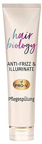 Hair Biology Shampoo, Anti-Frizz & Illuminate, für widerspenstiges oder trockenes und coloriertes Haar, Menopause, Wechseljahre, Haarpflege