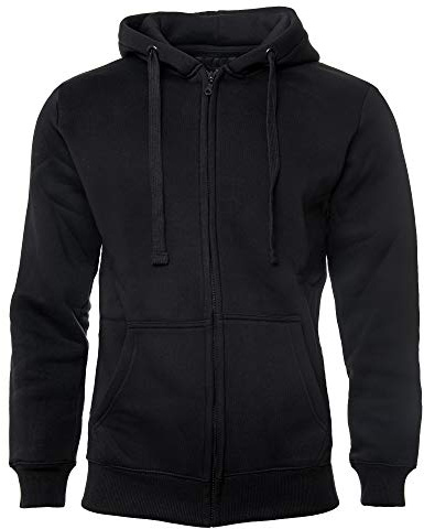ROCK-IT Apparel Felpa con Cappuccio da Uomo [S-5XL] Giacca con Cappuccio in Pile I con Zip I Perfetta per l'autunno e l'inverno I Colori Diversi