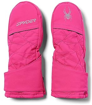 Spyder Boys Toddler Cubby Ski Mittens Pink Large