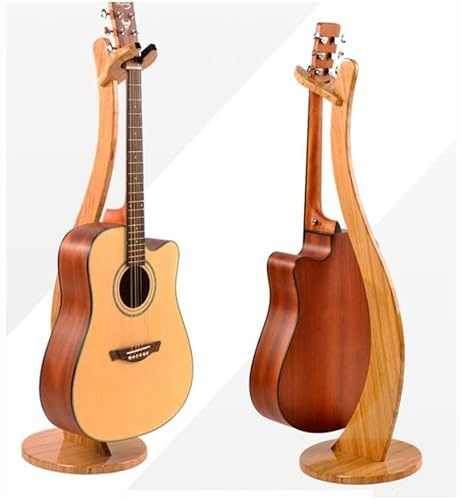 Luminexia Gitarrenständer Universal passend für alle Gitarren Akustik Ukulele,Violine und Gitarre,Holz und Akustikgitarrenständer,hängend