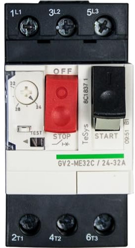 Disjoncteur moteur GV2-ME GV2-ME16C GV2-ME20C GV2-ME21C GV2-ME22C GV2-ME32C 1 pièce(GV2-ME20C)