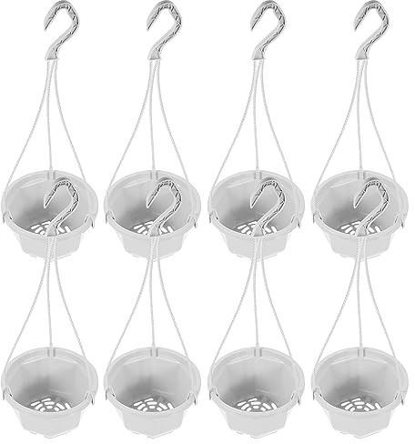 HANABASS Robusti Contenitori Per Piante in Plastica Appesi Per Vasi Da Fiori Supporti Per Lesposizione Decorativa Di Piante