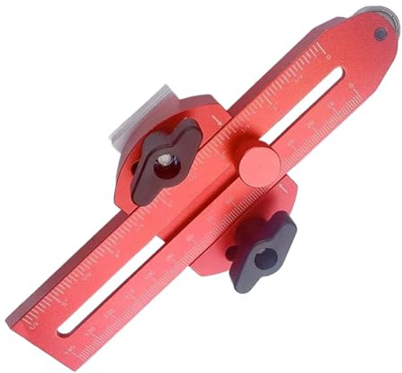 Zubehör Für Bandsägen, Tischkreissägenführung, Holzsägenzaun, Dünne Lippenführung, Holzsägenzubehör, Verstellbare Tischkreissägenführung, Sägelippenlehre, Professionelles Sägezubehör, Tischkreissägen-