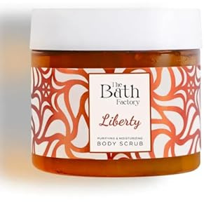 The Bath Factory Liberty Body Scrub – Peeling and Moisturizing Body Polish for All Skin Types