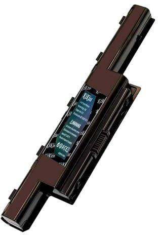 Optimierter 10100 mAh Akku, kompatibel mit Acer Aspire AS10D31 10D81 10D51 10D61 10D71 10D75 5741 5742 5750 5551G 5560G 5741G 5750G, 0-Zyklen-Li-Ionen-Polymer, Ersatz Akku