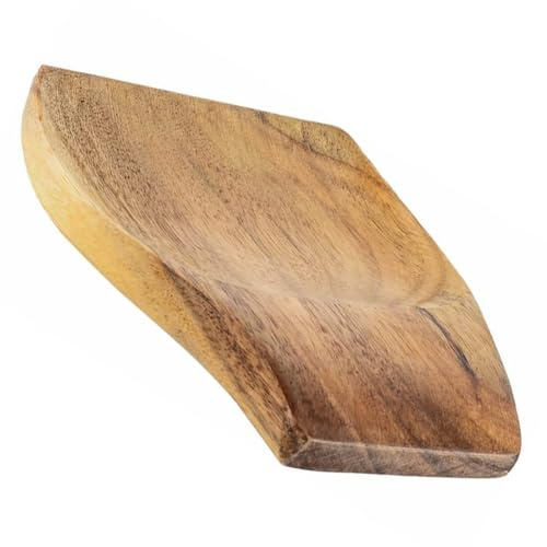 ARTIBETTER Support de Cuillère en Bois D’acacia, Repose-cuillère pour Ustensiles Cuisine, Porte-louche Fonctionnel, Finition Lisse, Taille Compacte, Accessoire de Rangement Pratique Cuisine