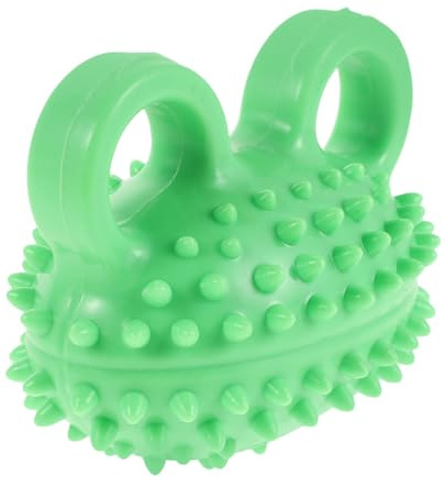 Palla per Esercizi Manuali Verde in Pvc per Polso e Dita | Portatile e Flessibile, per Riabilitazione a Casa, Allenamento Mirato della Presa