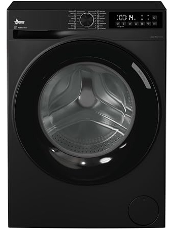 Hoover HBR 410BL8J-80 10kg WiFi Connected Washing Machine with 1400 rpm - Black - A Rated