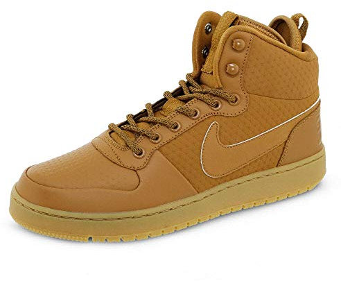 Nike Court Borough Mid Winter, Herren Fitnessschuhe, Mehrfarbig (Wheat/Wheat/Black/Gum Light Brown 700), 43 EU