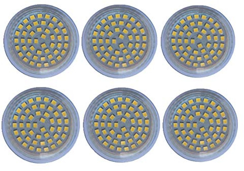 WELSUN MR16 LED Light Bulb, 24V GU5.3 Led 5W (50W Halogen Bulb Equivalent), Energy Star, 400-450lm, 24 Volt Led Bulbs, 6-Pack (Color : Warm White)