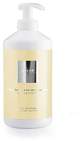 Baehr Handcreme Vanille Kokos, mit Kokosöl, Urea, 500ml