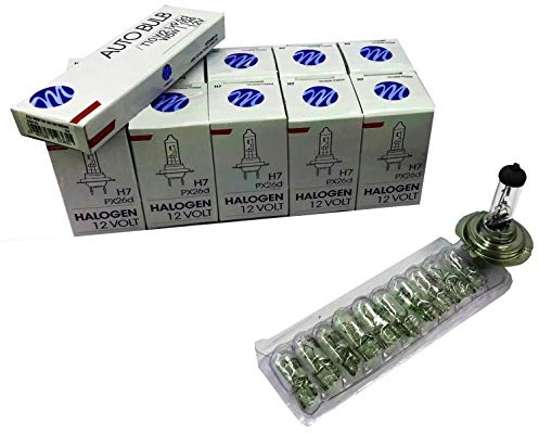 20 St Set: H7 Halogen Lampe Autolampe 12V 55W PX26d und W5W Positionslicht Scheinwerfer Lampe Ersatzlampen Abblendlicht Fernlicht Nebellicht.Setpreis