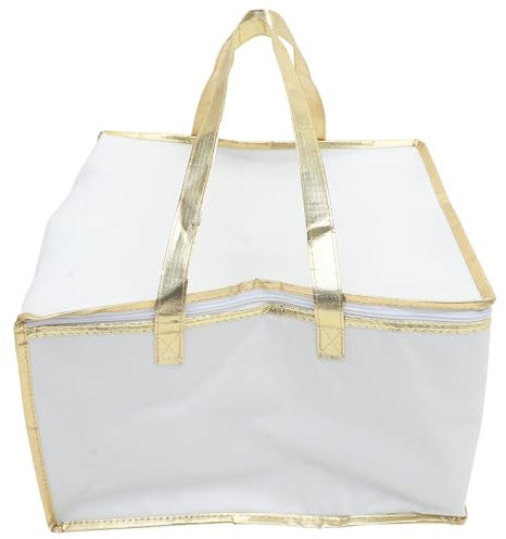 BESTonZON Thermotasche Kuchen Transporttasche Kühltasche Lebensmittel Wärmer Taschen Lunchtasche Picknicktasche Isoliertasche Mittagessen Beutel Thermobeutel für Lebensmitteltransport