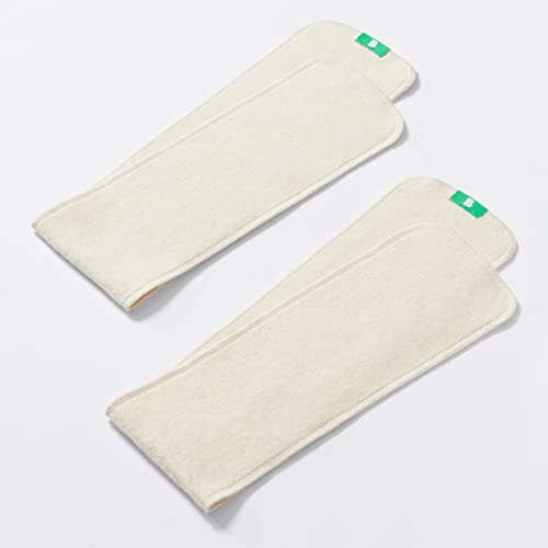 Bambino Mio, revolutionäre wiederverwendbare Saugeinlage - Booster - Flexi - Packung mit 2 weichen Saugeinlagen für zusätzliche Saugkraft