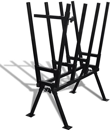 SKM Chevalet de sciage pour bois - Noir - Poids : 14,2 kg - 141334